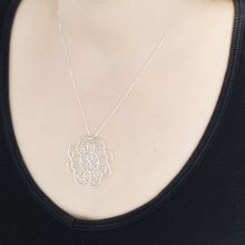 Rose necklace